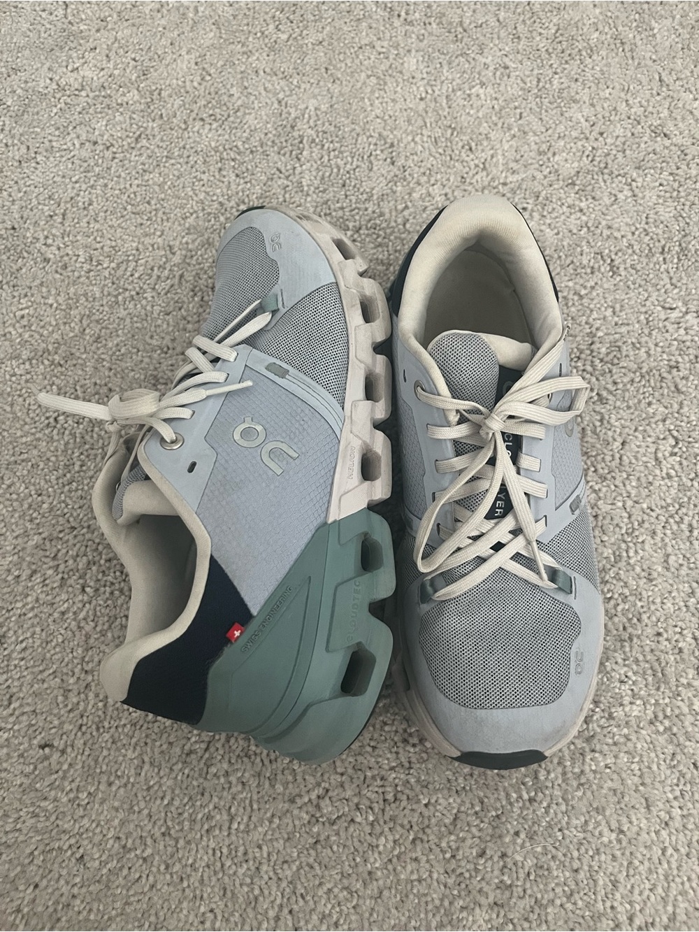 OnCloud Running CloudFlyer Blue Women’s Running Shoes